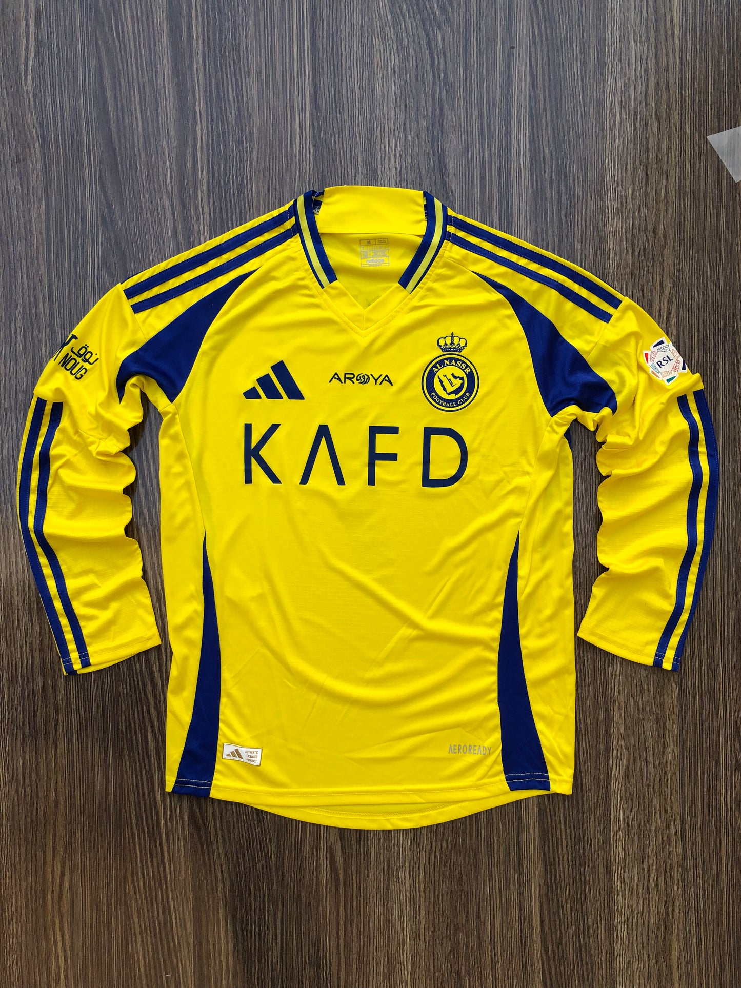 Al Nassr 24/25 Home Kit Full Sleeve